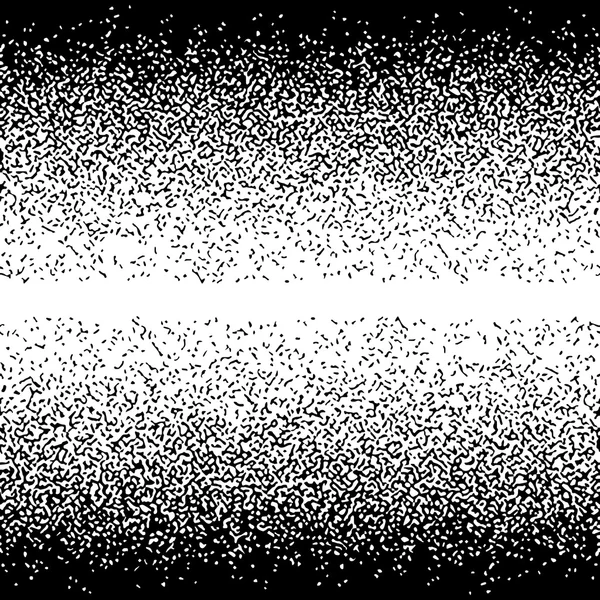 Gradiente sem costura fundo com ruído preto e branco — Vetor de Stock