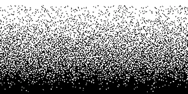Horizontální bezešvé Gradient pozadí s černým šumem — Stockový vektor