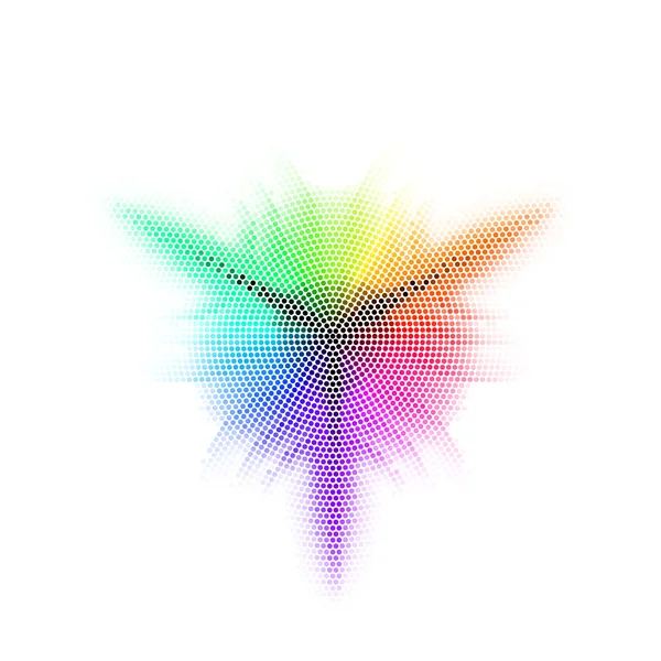 Mosaïque de différentes couleurs — Image vectorielle