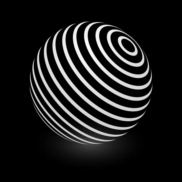 Elemento esfera abstracta — Archivo Imágenes Vectoriales