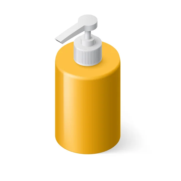 液体肥皂等轴测图 — 图库矢量图片