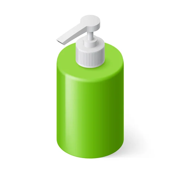 Liquid soap isometric — Stock Vector