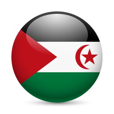 Yuvarlak simge Sahra Arap Demokratik Cumhuriyeti