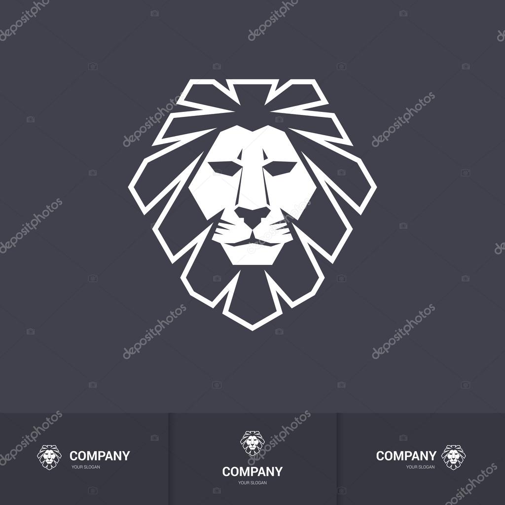 Premium Vector  Heraldry lion brand logo design vector template