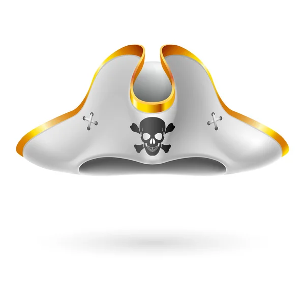 Chapeau armé pirate — Image vectorielle