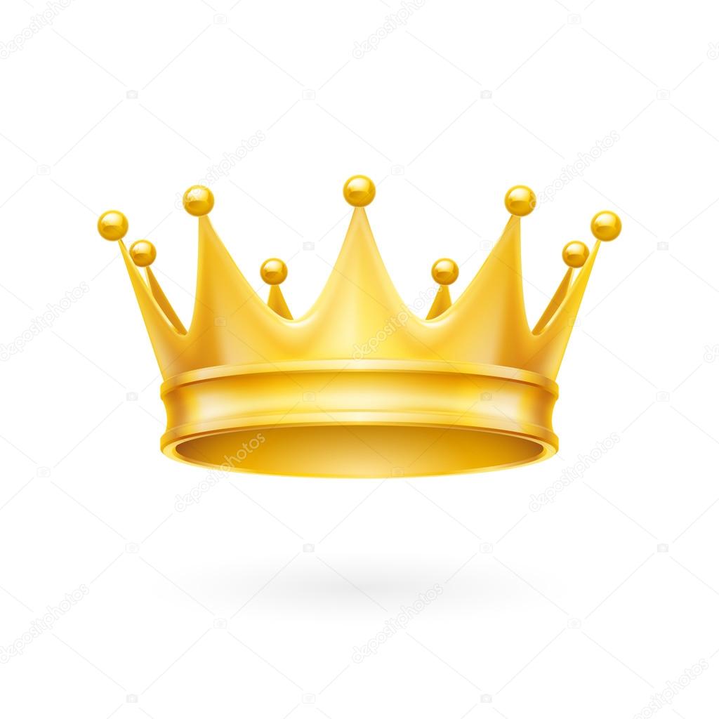 Royal golden crown