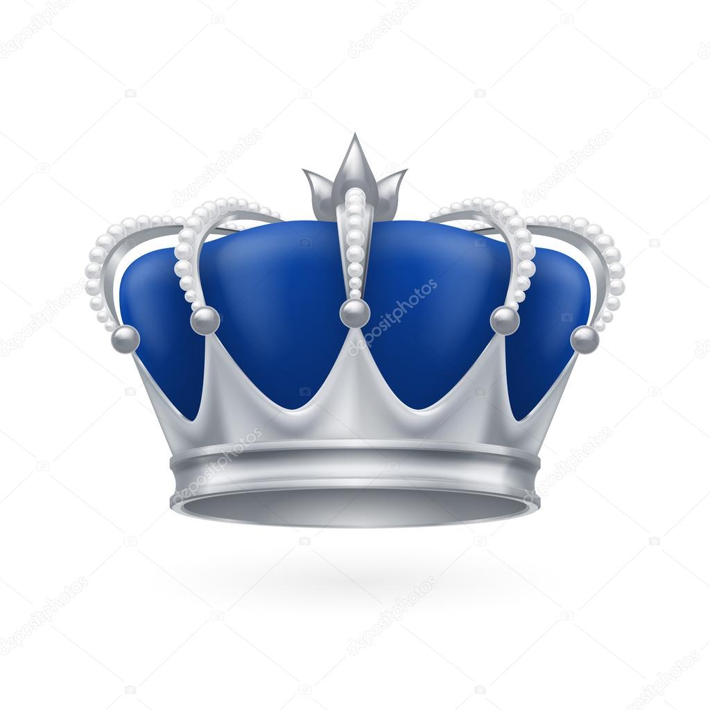 Royal silver crown