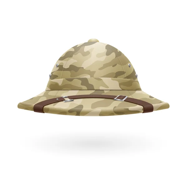 Casque de camouflage moelle — Image vectorielle