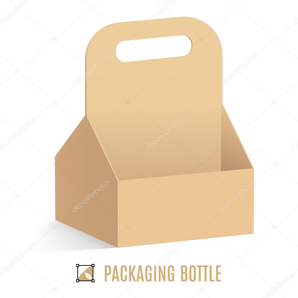 cardboard packaging for bottles