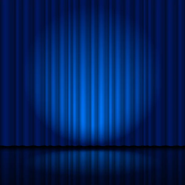 Blue curtain Vector Art Stock Images | Depositphotos