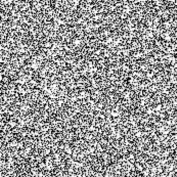 Televizní šum pixelů — Stockový vektor