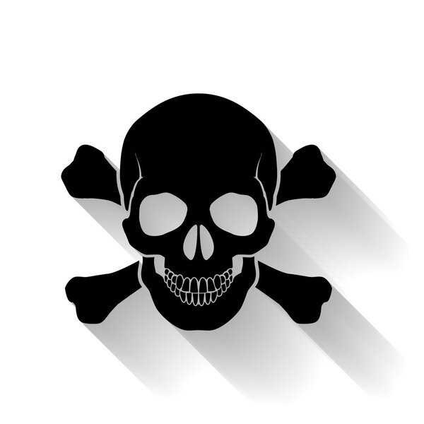 Череп и крестообразные кости
