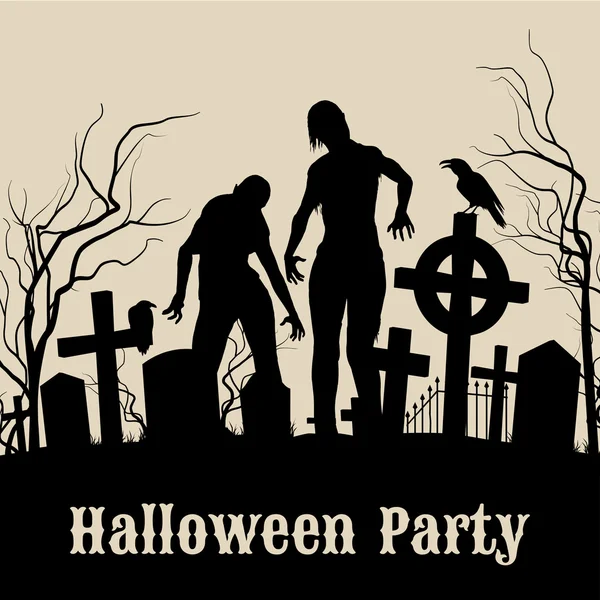 Halloween-Party — Stockvektor