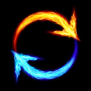 Fire circular arrows