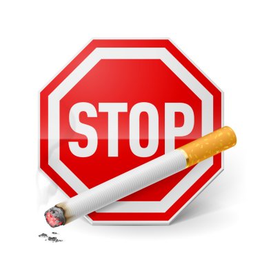 Stop smoking clipart