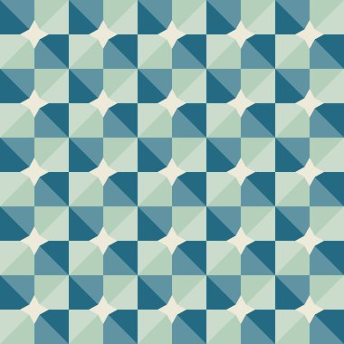 Geometrik arkaplan mavi yarım tonda. Şablon Sosyal Medya Reklamcılığı için Soyut Tasarım Duvar Kağıdı