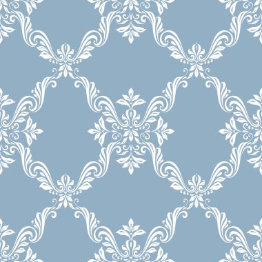 Sorunsuz vintage çiçek arka plan deseni lüks stil