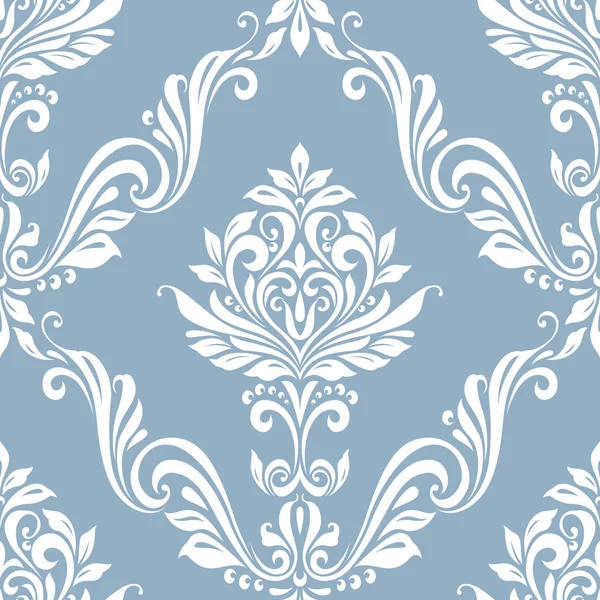 Seamless vintage floral pattern luxury background style — Stock Vector