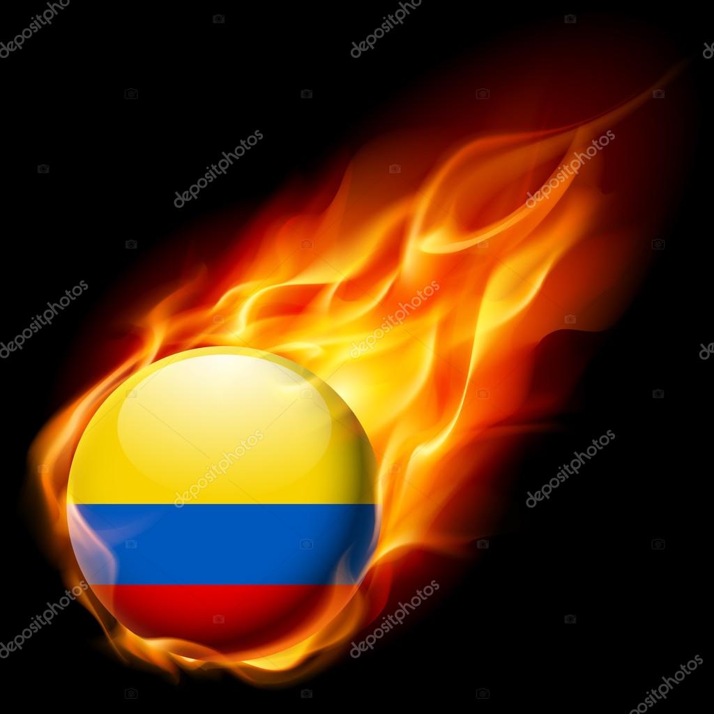 Get Colombia Flag Round Icon PNG