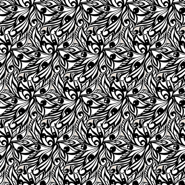 Padrão floral abstrato —  Vetores de Stock