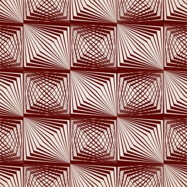 Abstract pattern of straight lines in brown clipart