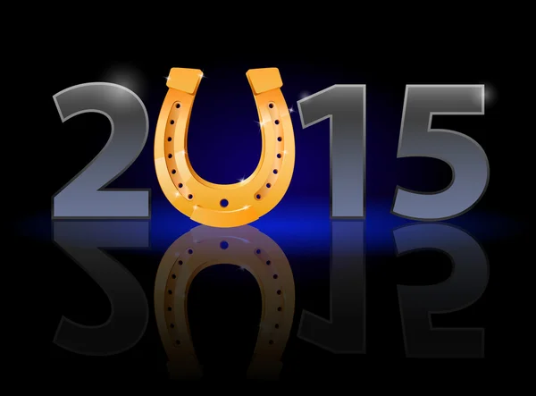 Nuevo año 2015 — Vector de stock