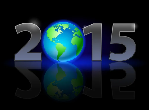 Nový rok 2015 — Stockový vektor