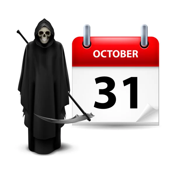 Tenha um Halloween muito assustador ! — Vetor de Stock
