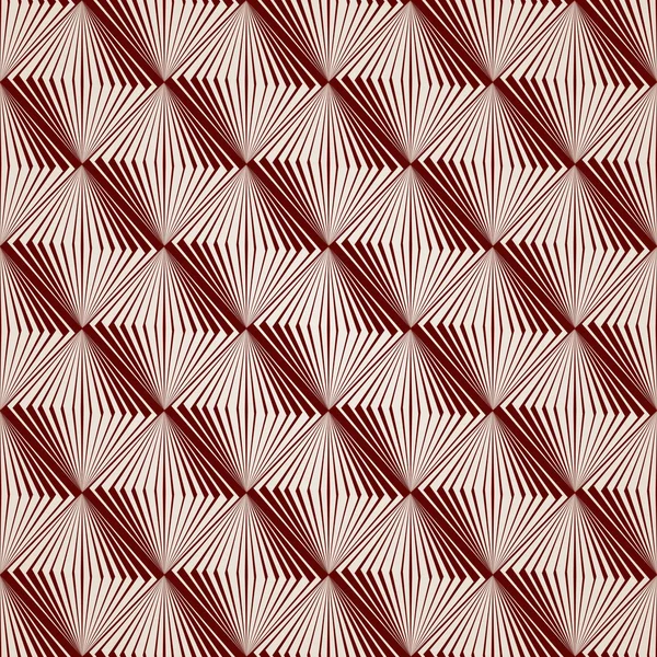 Modèle de lignes droites de couleur marron à partir de carrés — Image vectorielle