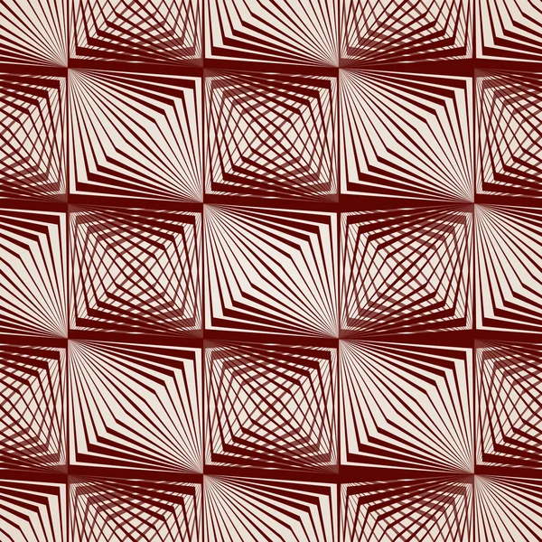 Modèle abstrait de lignes droites en brun — Image vectorielle