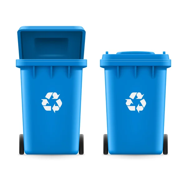 Seaux pour poubelles — Image vectorielle