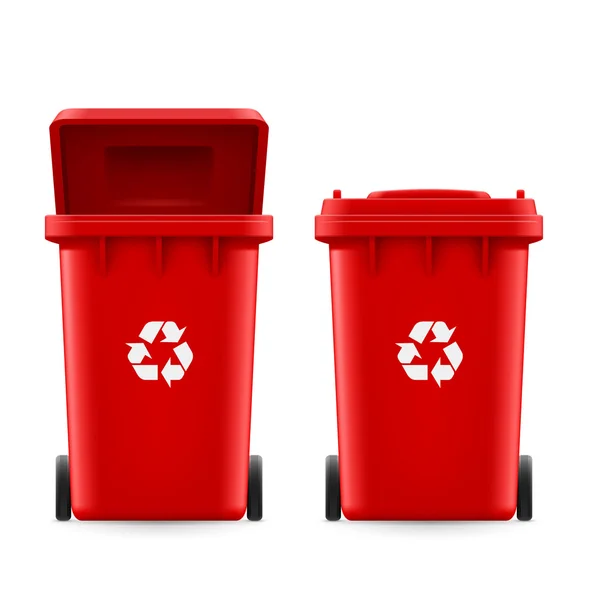 Seaux pour poubelles — Image vectorielle