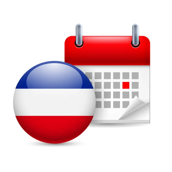 Ikona národního dne v Jugoslávii — Stockový vektor