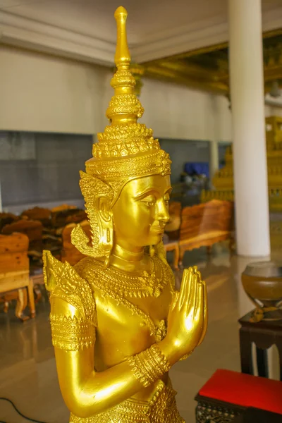 Golden statue of Budha — Stock Photo, Image