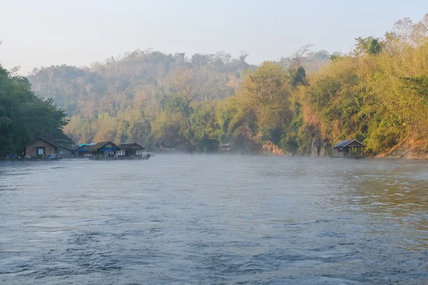 Řeka Kwai v Thajsku. — Stock fotografie