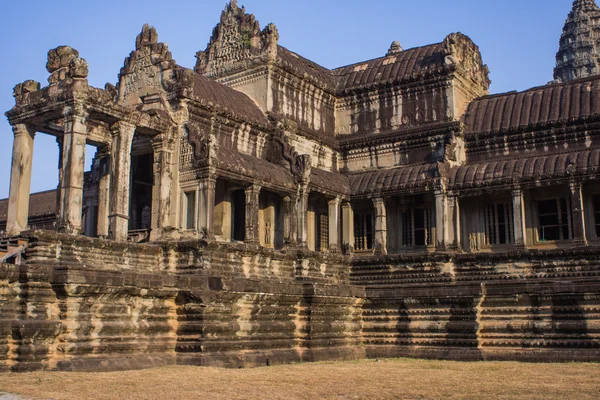 Angkor wat templo en cambodia. — Foto de Stock