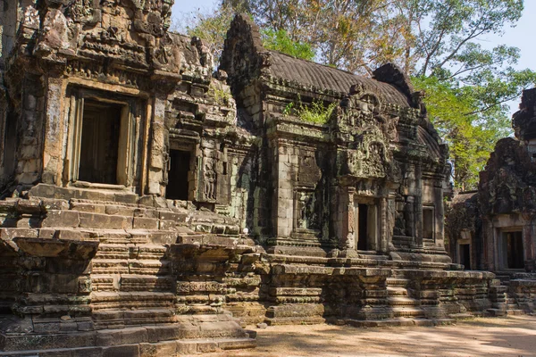 Angkor wat chrám v Kambodži. — Stock fotografie