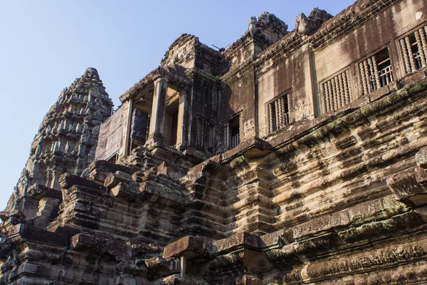 Angkor wat templo en cambodia. — Foto de Stock