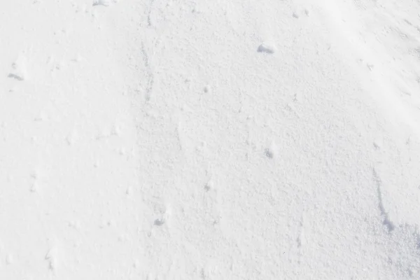 Textura branca da neve . — Fotografia de Stock