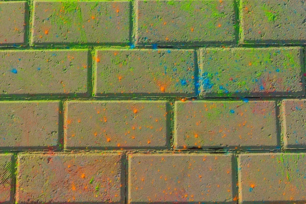 Fond de poudre Holi colorée — Photo