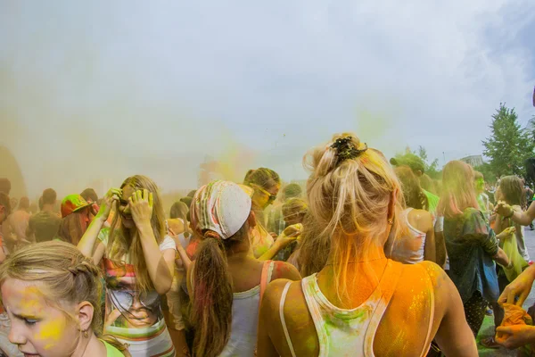 Festival de cores . — Fotografia de Stock