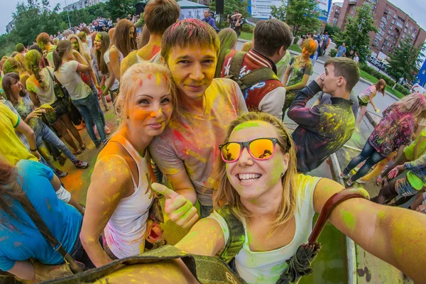 Festival of colors. — Stock Photo, Image