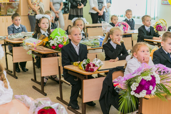 September first-the day of knowledge in Russia.