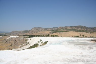 Pamukkale, Türkiye'de doğal havuzlar.