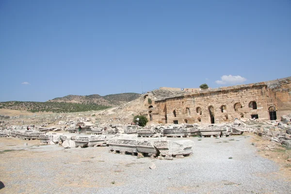 Antike Stadt Hierapolis — Stockfoto