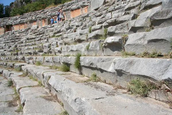 Antikes Amphitheater in Myra, Türkei — Stockfoto
