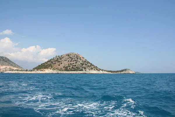 Mediterrâneo paisagem marítima — Fotografia de Stock