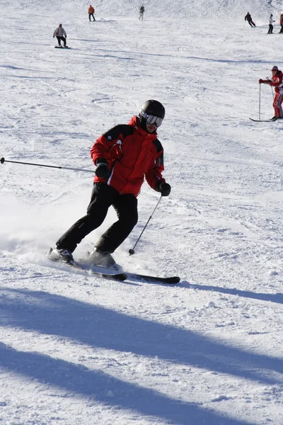 Esquí de montaña jinete . — Foto de Stock