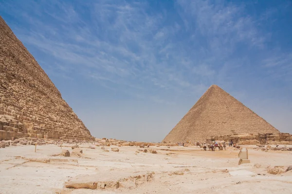 Pirâmides de giza — Fotografia de Stock