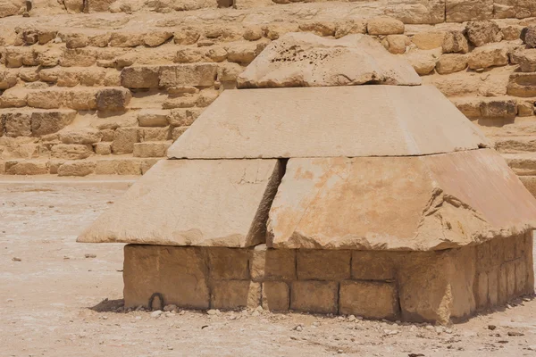 Αρχαία ερείπια της Γκίζας. — Φωτογραφία Αρχείου